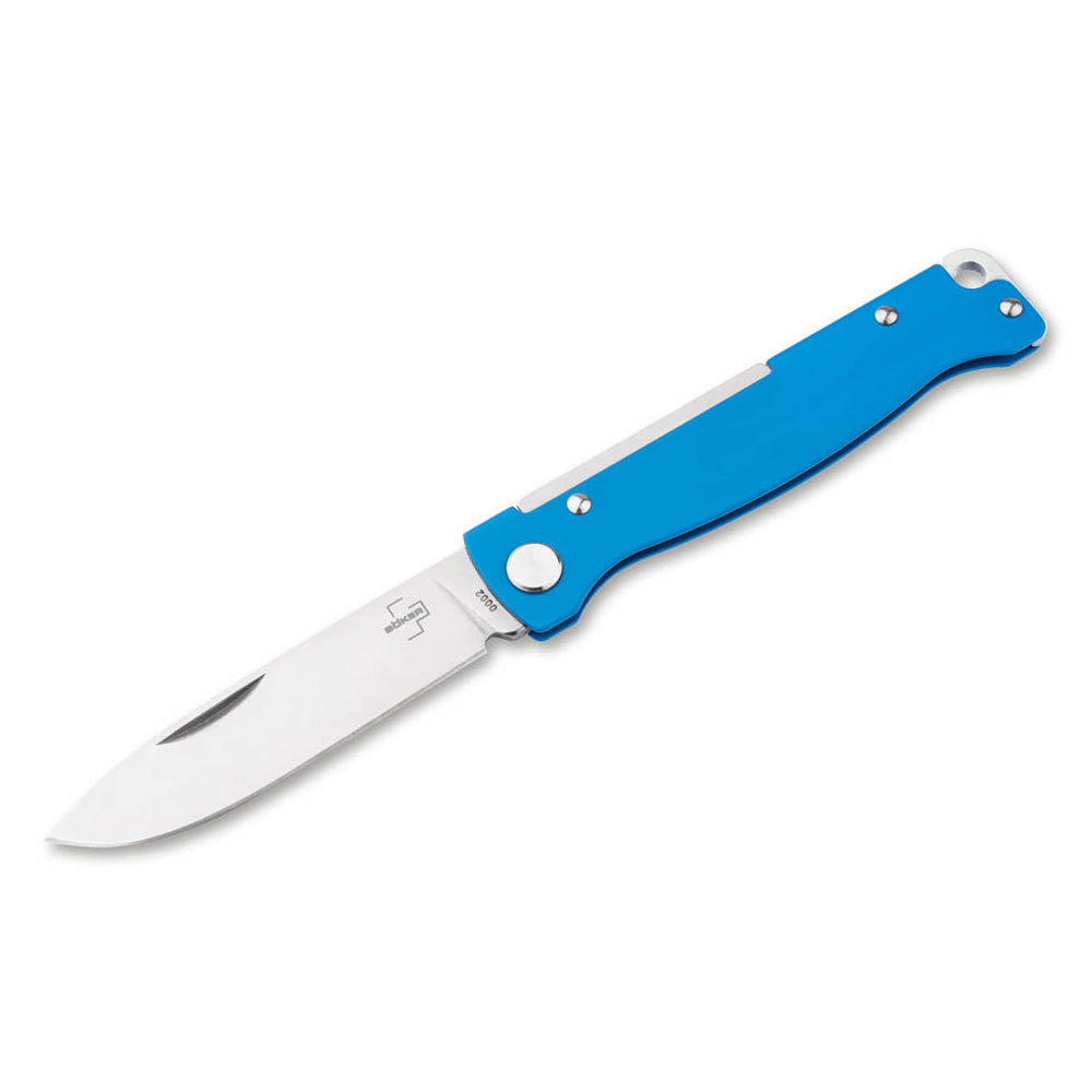 Böker Plus Atlas Blue – Stilvolles EDC-Taschenmesser in Blau