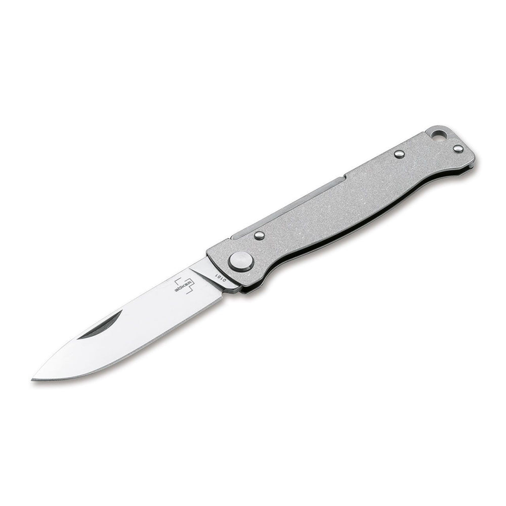 Böker Plus Atlas SW – Robustes EDC-Taschenmesser mit Stonewash-Finish