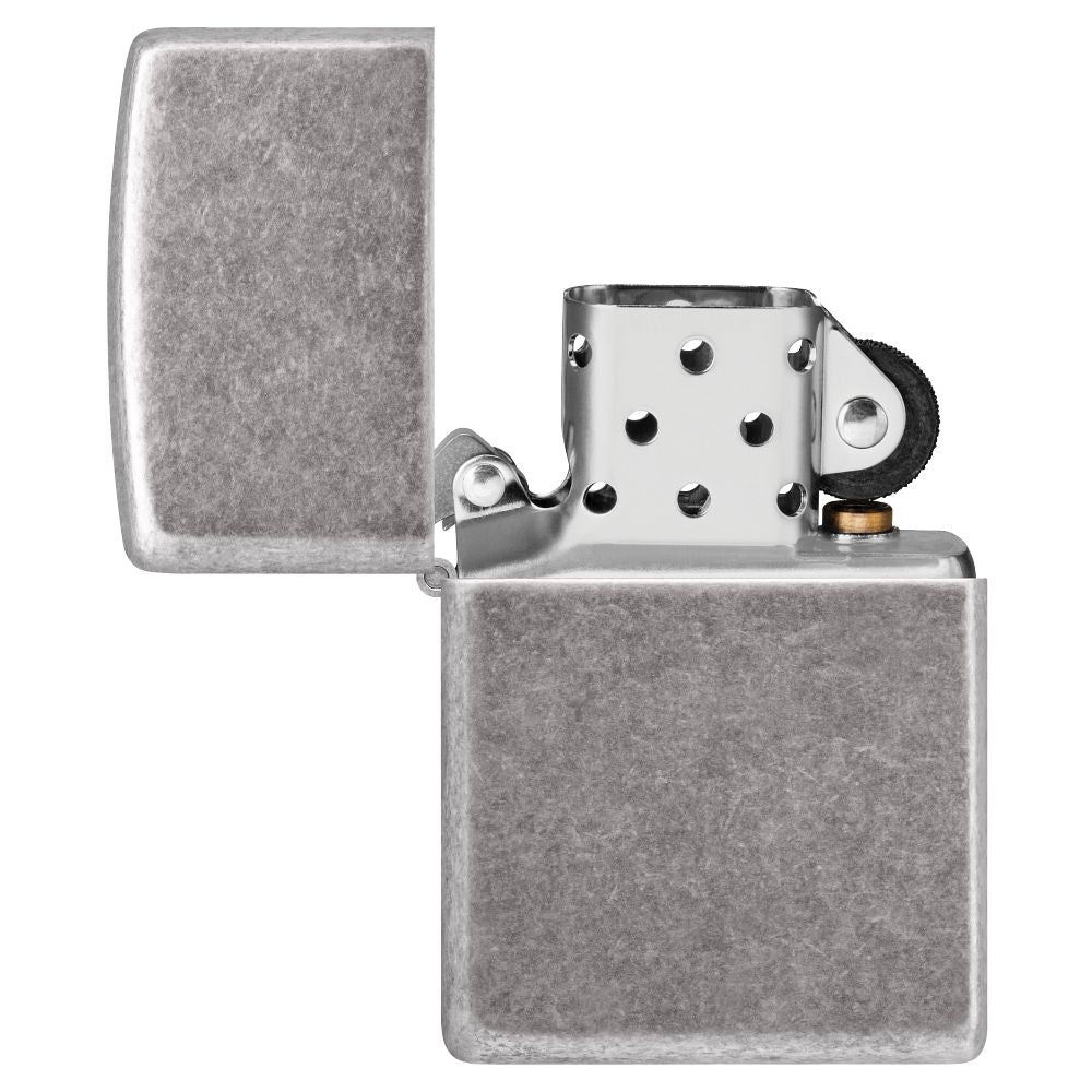Zippo "Antique silver" | Benzinfeuerzeug - MANSHIT