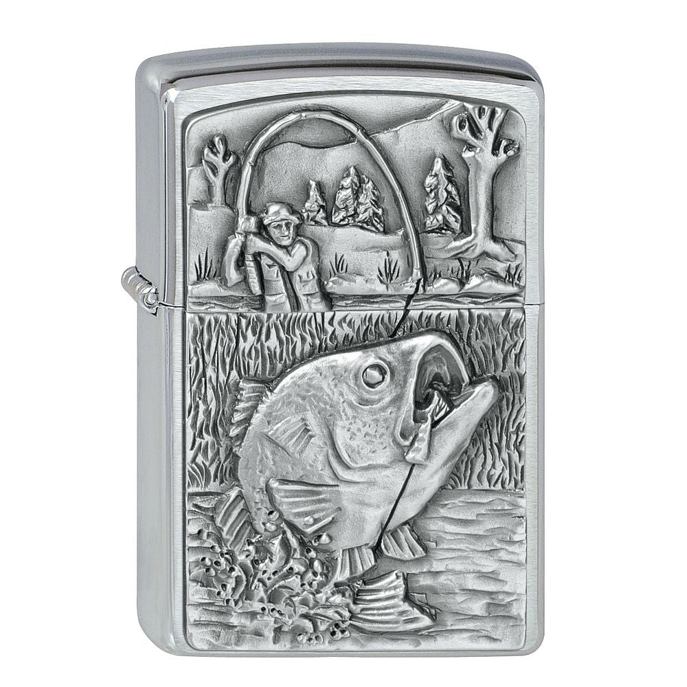 Zippo "Bass fishing" | Benzinfeuerzeug - MANSHIT