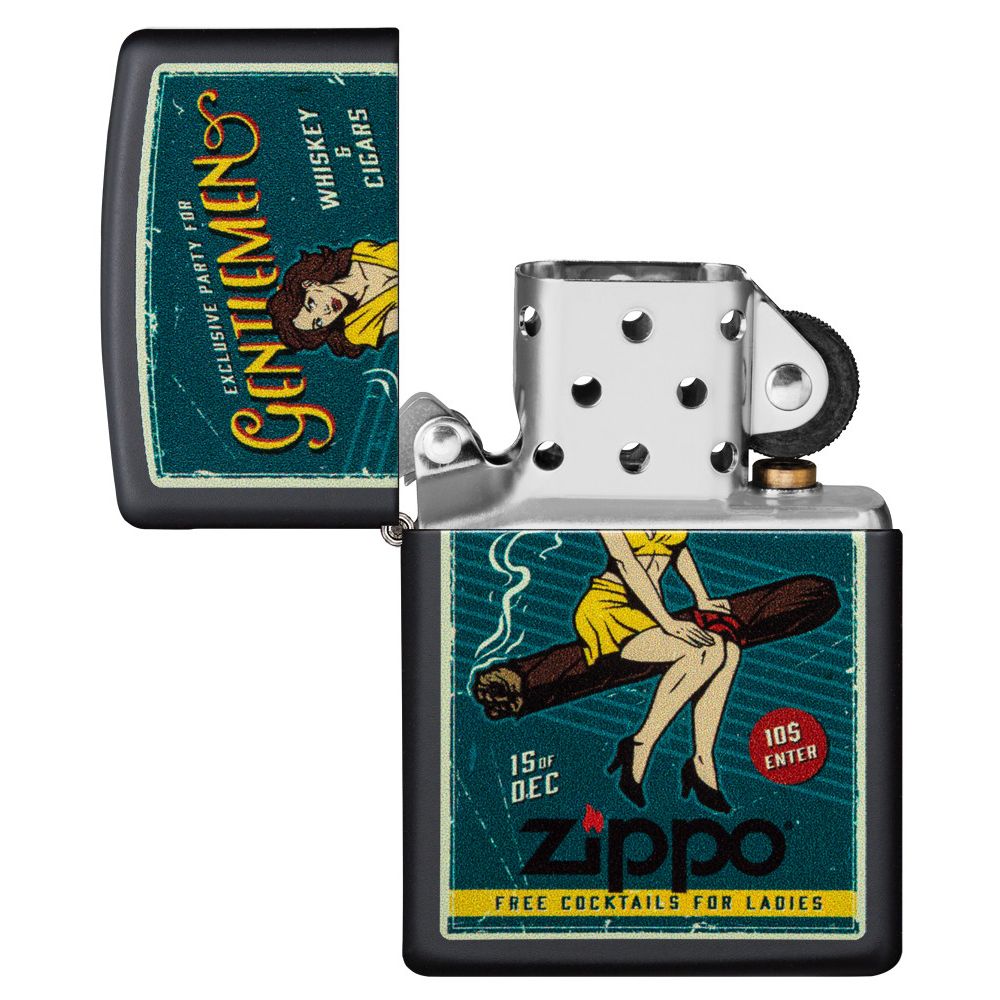 Zippo "Cigar girl" | Benzinfeuerzeug - MANSHIT