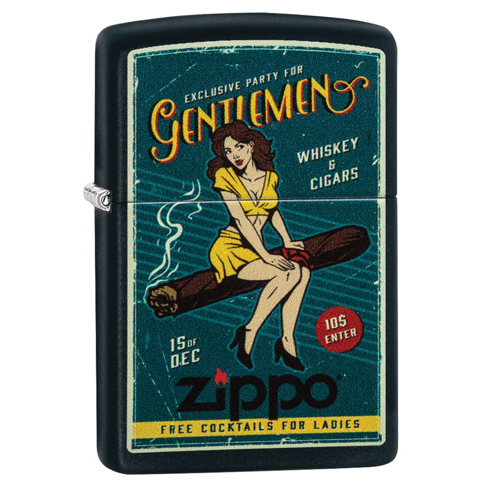 Zippo "Cigar girl" | Benzinfeuerzeug - MANSHIT