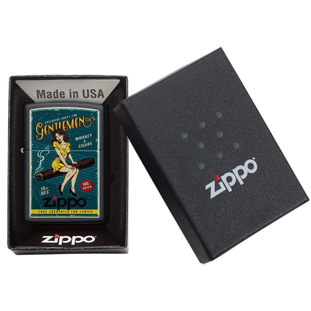 Zippo "Cigar girl" | Benzinfeuerzeug - MANSHIT