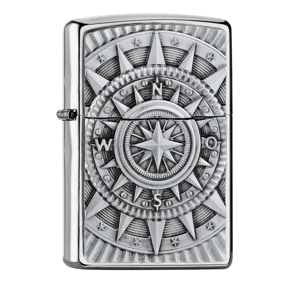 Zippo "Compass" | Benzinfeuerzeug - MANSHIT