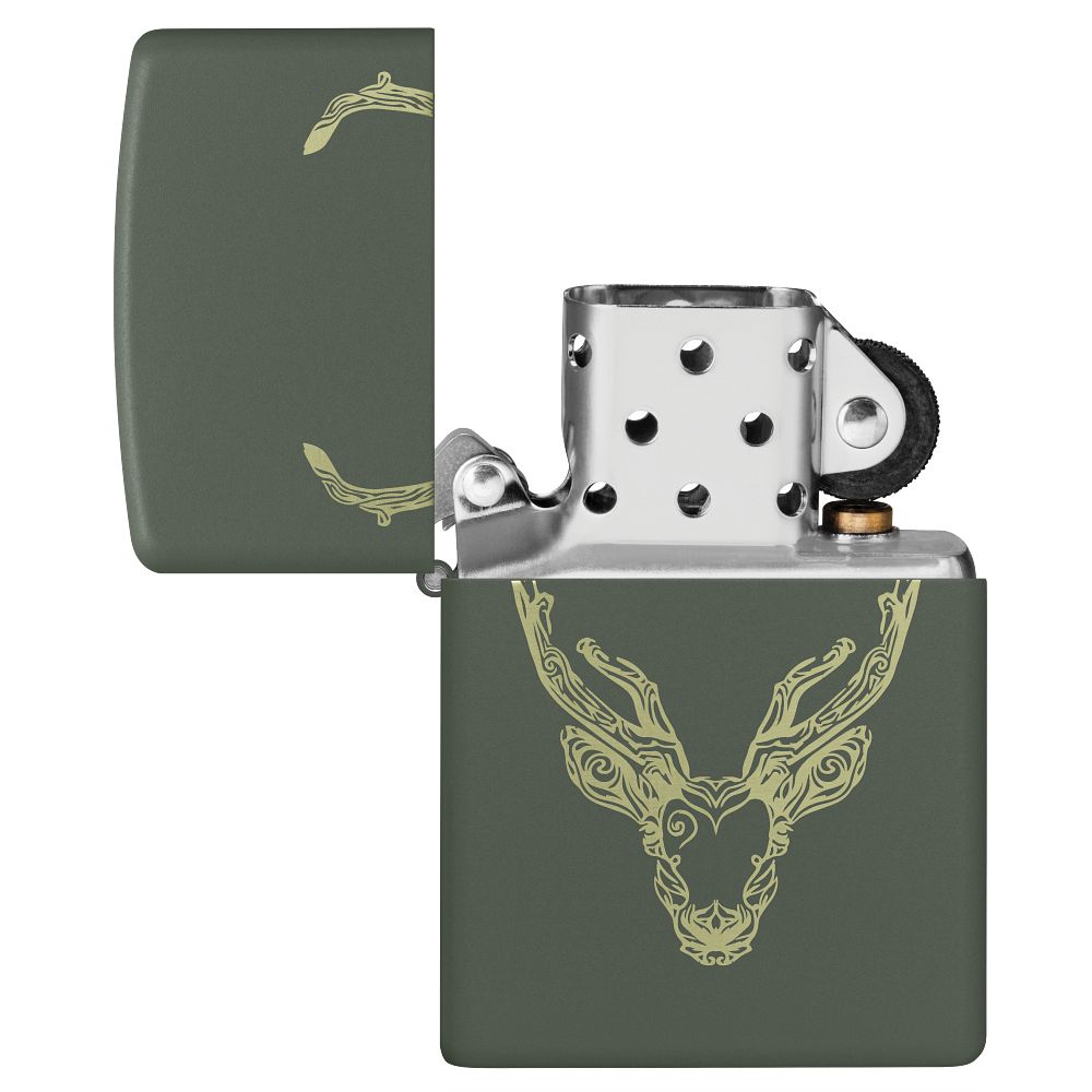 Zippo "Deer Design" | Benzinfeuerzeug - MANSHIT