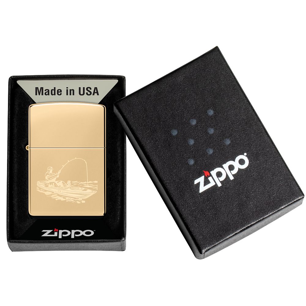 Zippo "Fishing Design" | Benzinfeuerzeug - MANSHIT