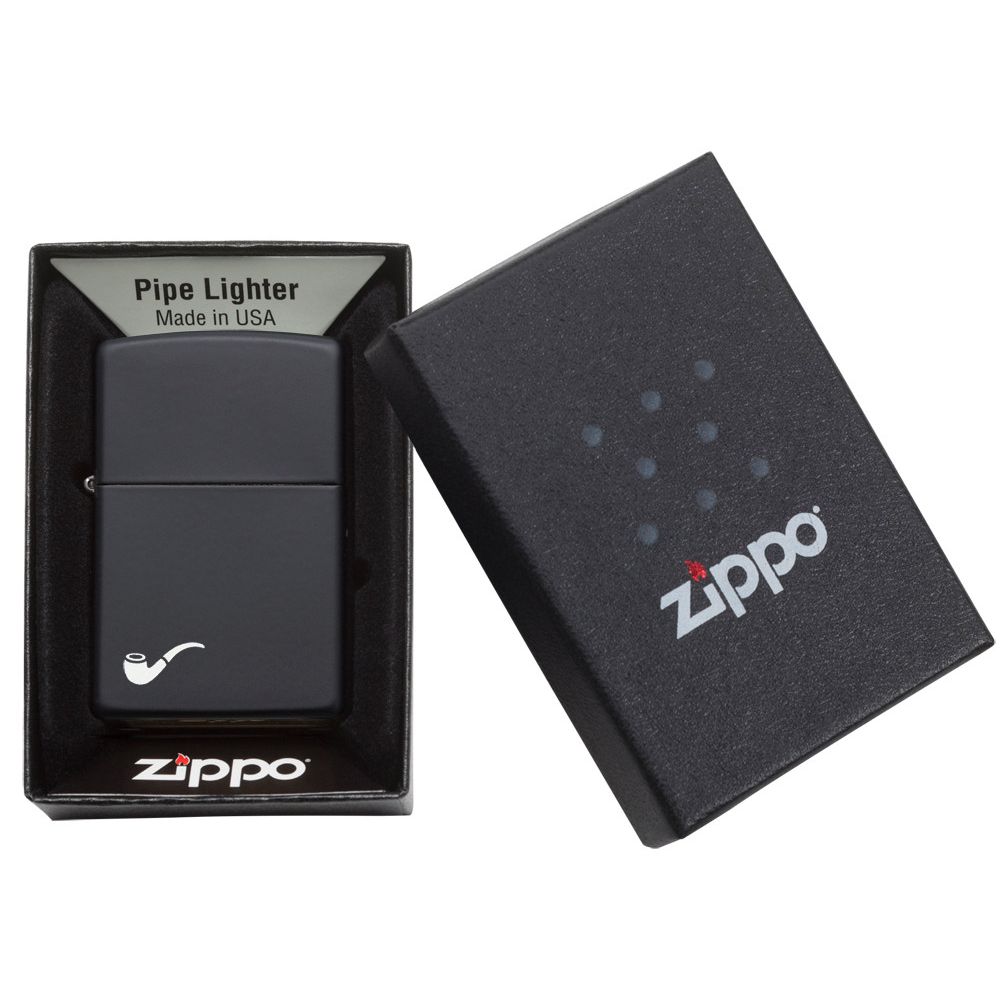 Zippo "Black pipe lighter" | Pfeifen-Benzinfeuerzeug - MANSHIT