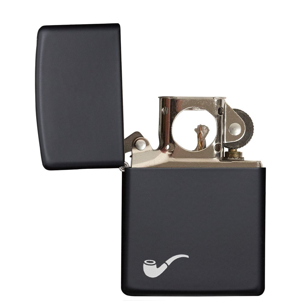 Zippo "Black pipe lighter" | Pfeifen-Benzinfeuerzeug - MANSHIT