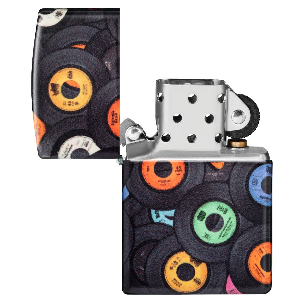 Zippo "Records design" | Benzinfeuerzeug - MANSHIT