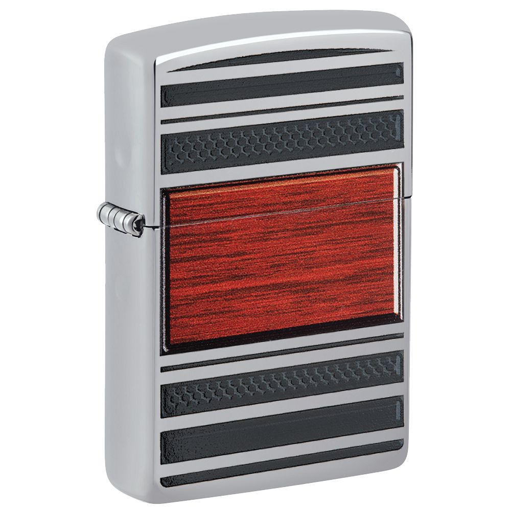 Zippo "Steel and wood" | Pfeifen-Benzinfeuerzeug - MANSHIT