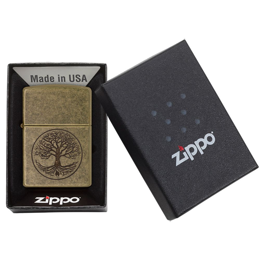 Zippo "Tree of life" | Benzinfeuerzeug - MANSHIT
