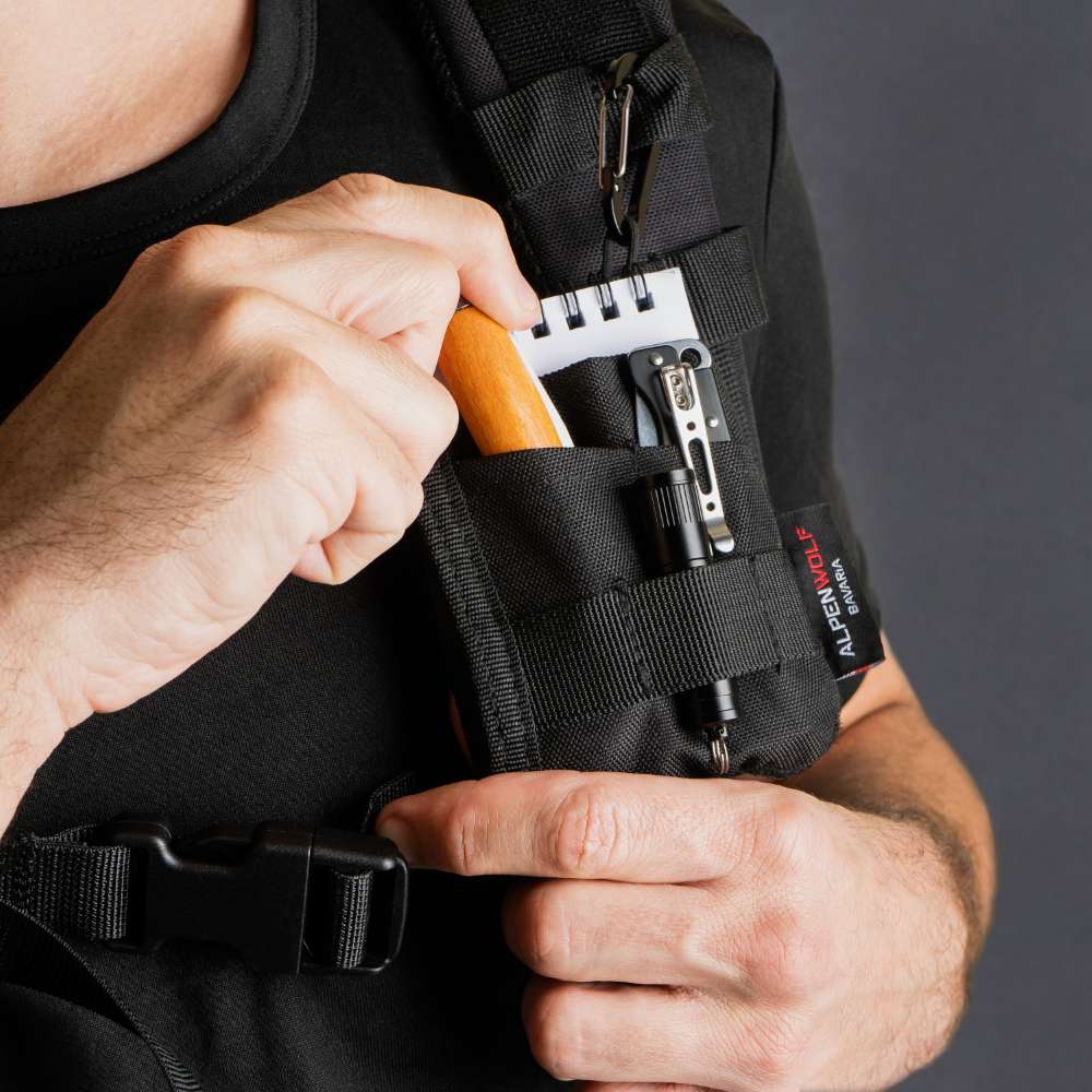 ALPENWOLF EDC-TASCHE ORION – kompakter Organizer mit Patchfläche