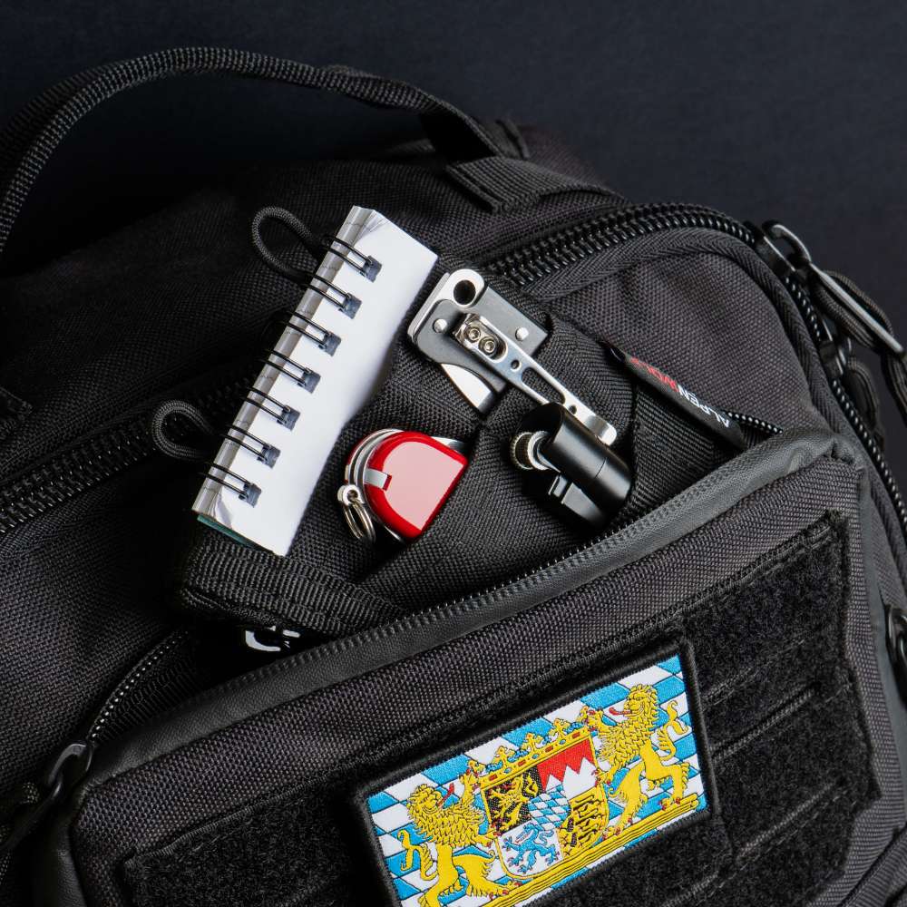 ALPENWOLF EDC-TASCHE ORION – kompakter Organizer mit Patchfläche