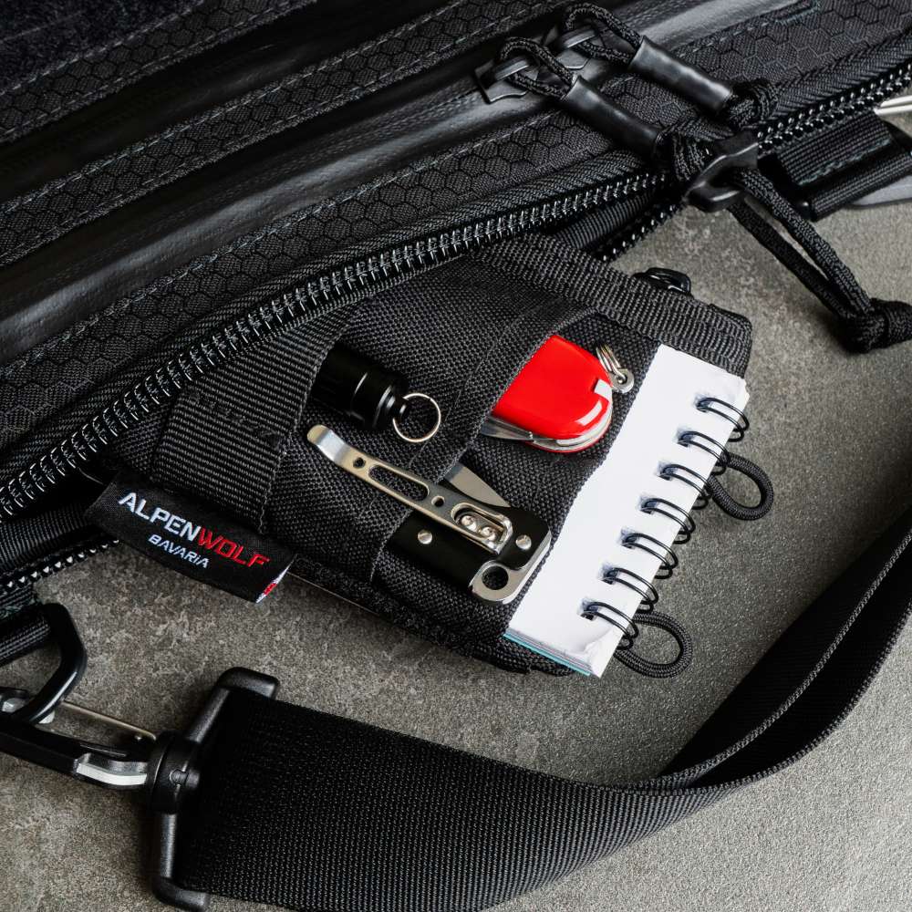 ALPENWOLF EDC-TASCHE ORION – kompakter Organizer mit Patchfläche