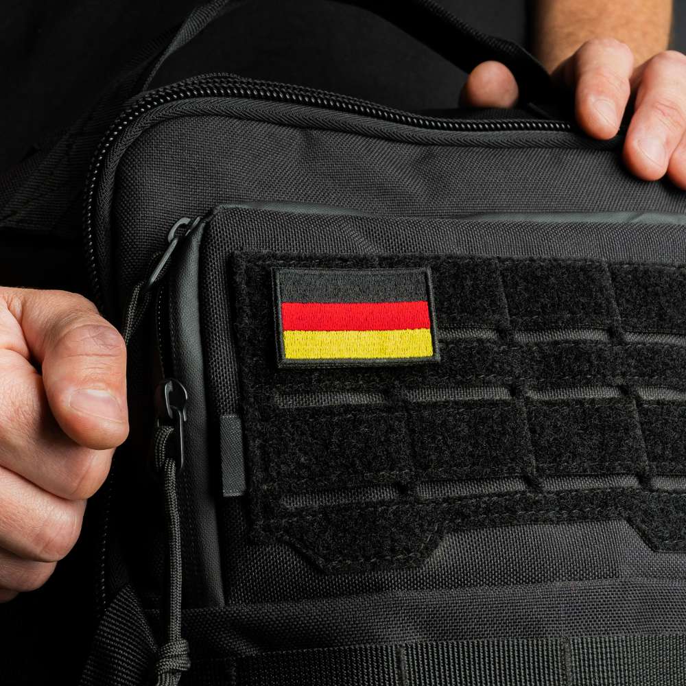 Deutschland Patch Klassisch Gestickt - Verschiedene Größen