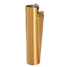 Clipper Feuerzeug – Gold Matt | Metallgehäuse (74 mm)