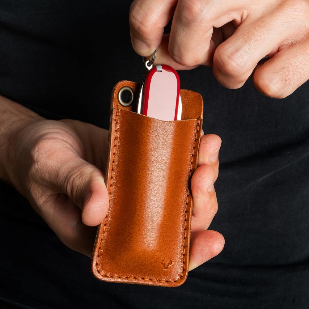 Manshit SHADOW | EDC-Tasche aus Rindsleder | Made in Germany - MANSHIT
